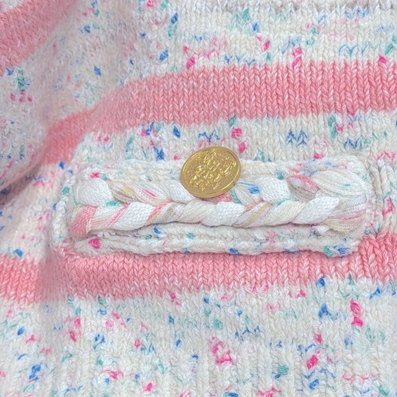 J. Crew space-dyed Pink Lady Cardigan Sweater/ Lady Jacket NWT - Picture 10 of 10